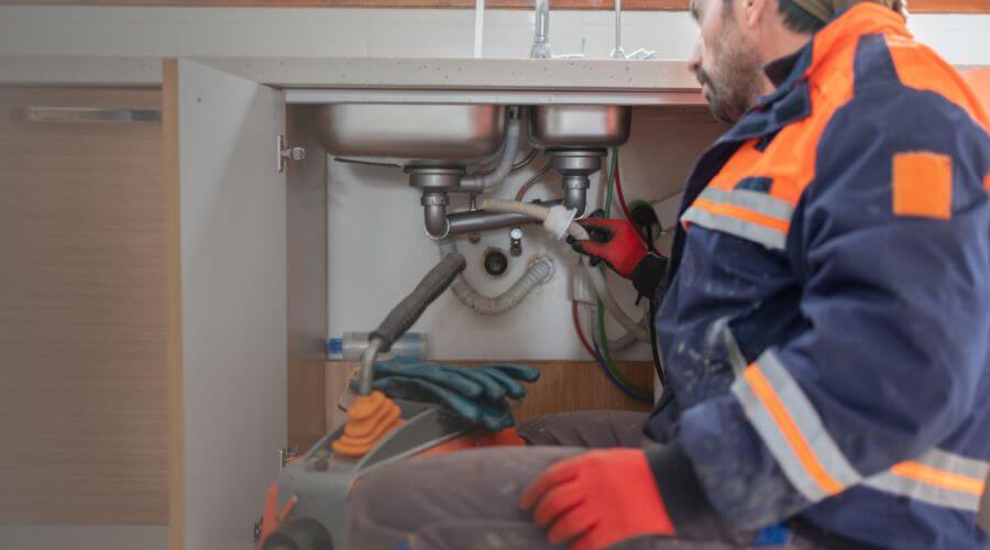 Professional slab leak plumber services in Holdingford, MN